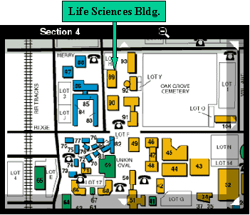 Map of Life Sciences Location